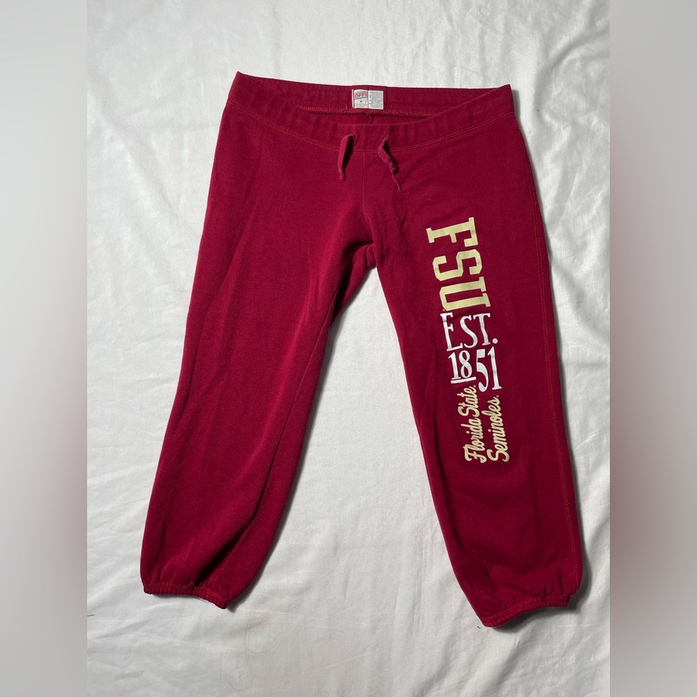 Vintage 90s Florida state seminoles SOFFE cropped sweatpant joggers women’s M